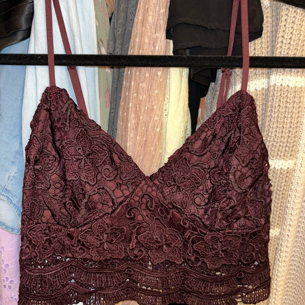 Pac sun LA Hearts crochet crop top
